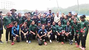 বৃষ্টির আশির্বাদে সেমিফাইনালে বাংলাদেশ নারী ক্রিকেট দল