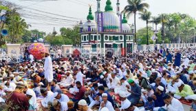 সিলেটের শাহী ঈদগাহ ময়দানে ঈদের জামাত অনুষ্ঠিত