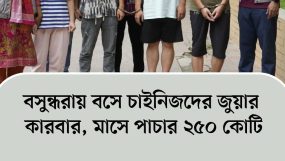 প্রতিমাসে ২৫০ কোটি টাকা প্রতারণার মাধ্যমে নিয়ে যাচ্ছে চাইনিজরা